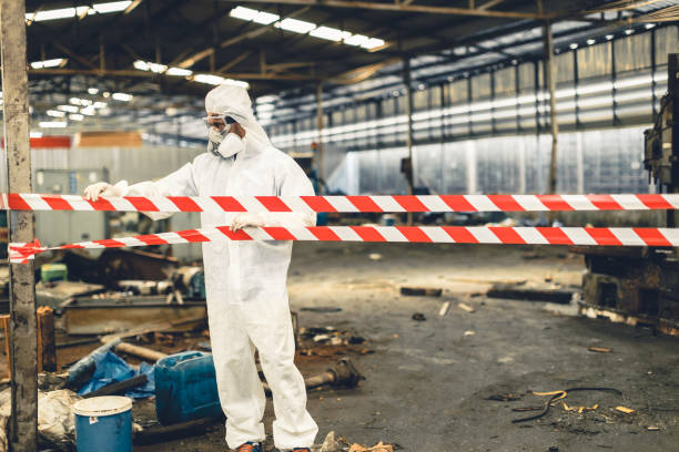 Professional Biohazard technician working in Auburn, CA